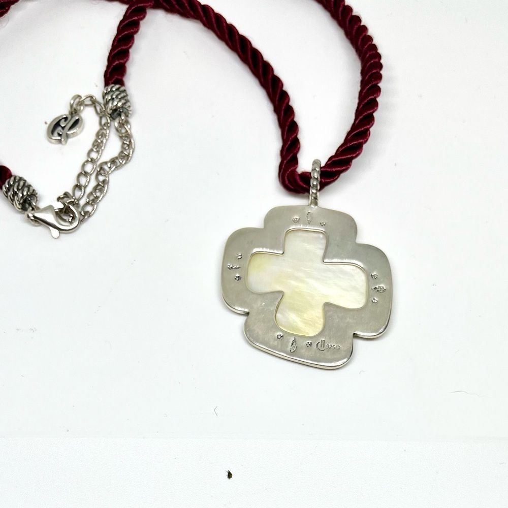 Carolyn Pollack Relios Cross Necklace - Picture 2 of 2